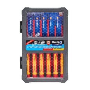 Blue Spot Tools 6 PCE VDE Precision Screwdriver Set
