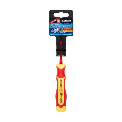 Blue Spot Tools PH0 X 60MM VDE Screwdriver