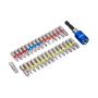 Blue Spot Tools 32 PCE Mixed Coloured Bit Set - Image 3