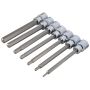 Blue Spot Tools 7 PCE 3/8" Extra Long Hex Socket Bit Set (H3-H10) - Image 3