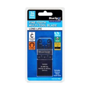 Blue Spot Tools 34MM Fine Tooth Multi-Tool Blade