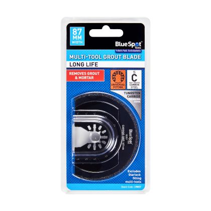 Blue Spot Tools 87MM Multi-Tool Grout Blade