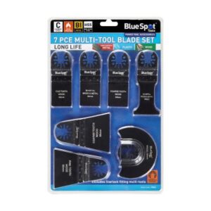 Blue Spot Tools 7 PCE Multi-Tool Blade Set