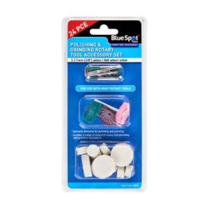 Blue Spot Tools 24 PCE Polishing & Grinding Rotary Tool Accessory Set