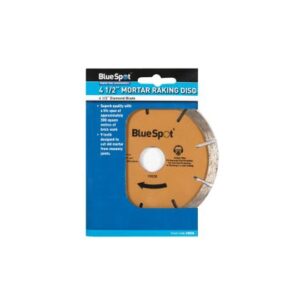 Blue Spot Tools 115mm (4.5") Diamond Mortar Raking Disc