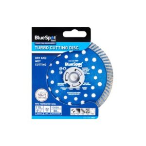 Blue Spot Tools 115mm (4 ½”) Turbo Cutting Disc