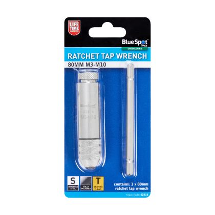 Blue Spot Tools 80MM Ratchet Tap Wrench (M3-M10 )