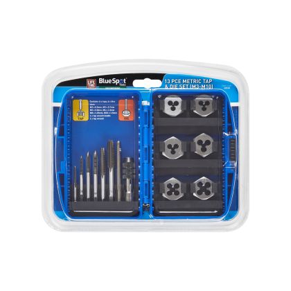 Blue Spot Tools Blue Spot Tools 13 PCE Metric Tap & Die Set (M3-M10)