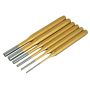 Blue Spot Tools 6 PCE Gold Pin Punch Set - Image 2