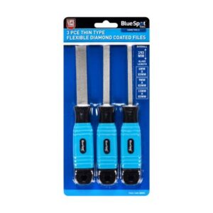 Blue Spot Tools Thin Type 3 PCE Flexible Diamond Coated Files