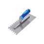 Blue Spot Tools 280mm (11") Soft Grip Adhesive Trowel (10x10mm Teeth) - Image 2