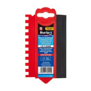 Blue Spot Tools Multi Purpose Combination Squeegee & Spreader (145 x 80mm)