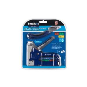 Blue Spot Tools Heavy Duty 3-Way Staple Gun And Staple Remover