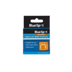 Blue Spot Tools 10mm Crown Flat Wire Staples T50 Type