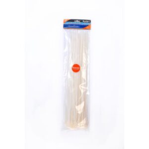 Blue Spot Tools 50 PCE 7.5mm x 450mm White Cable Ties