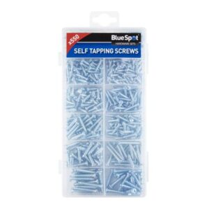 Blue Spot Tools 550 PCE Assorted Self Tapping Screw Set