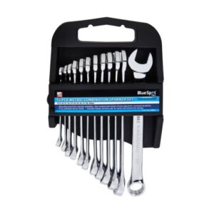 Blue Spot Tools 12 PCE Metric Combination Spanner Set (8-19mm)