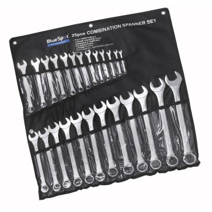 Blue Spot Tools 25 PCE Metric Combination Spanner Set (6-32mm)