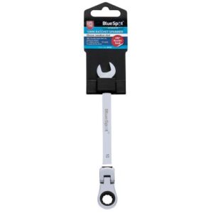 Blue Spot Tools 10mm Ratchet Spanner Flexible Head (180°)
