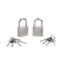 Blue Spot Tools 2 PCE 30mm Satin Finish Keyed Alike Padlocks - Image 3