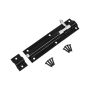 Blue Spot Tools Ironmongery 152mm Black Powder Coated Tower Bolt - Image 2