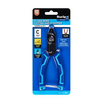 Blue Spot Tools 160MM (6.25") Flush Wire Cutter & Stripper