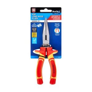 Blue Spot Tools 200mm (8") VDE Long Nose Plier
