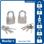 Blue Spot Tools 2 PCE 40mm Satin Finish Keyed Alike Padlocks - Image 2